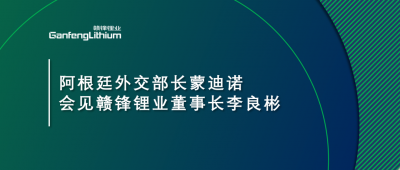 阿根廷外交部长蒙迪诺会见MK官网锂业董事长李良彬